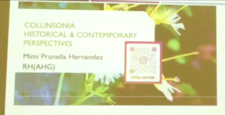 Collinsonia canadensis Historical and Contemporary Perspectives (Live at 17th IHS)